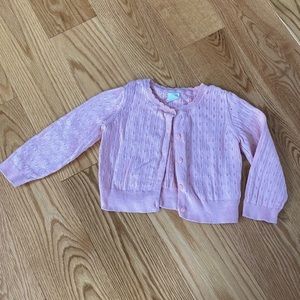 Gap | Pointelle pink cardigan 2T good for Easter!